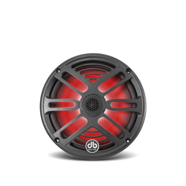 APS8RGB: Bocinas Marinas de 2 Vías de 8" con Iluminación RGB (Negras) (1 Par)