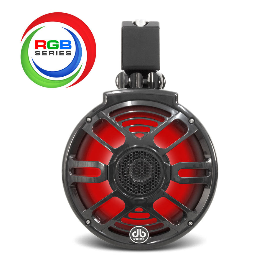 APT8RGB-XB: Bocinas de Torre de 8" con Iluminación RGB (Negras)
