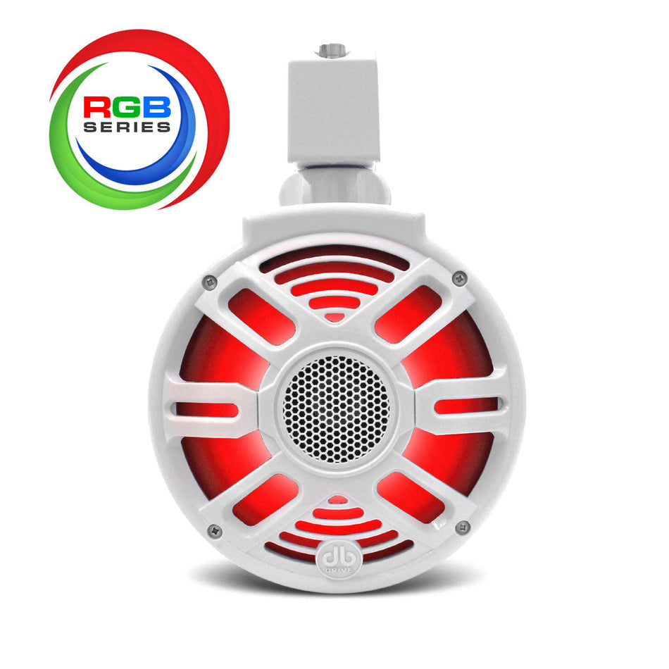 APT8RGB-XW: Bocinas de Torre de 8" con Iluminación RGB (Blancas)