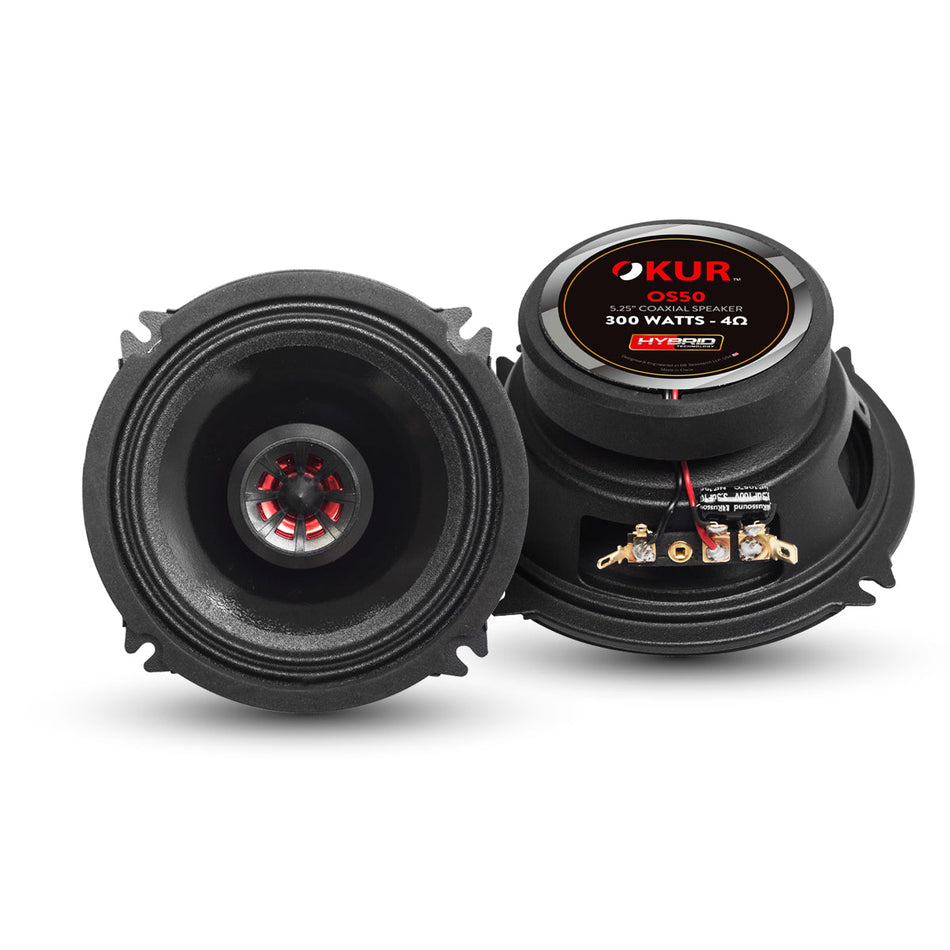 OS50 : Bocina coaxial de 5.25" (1 par)