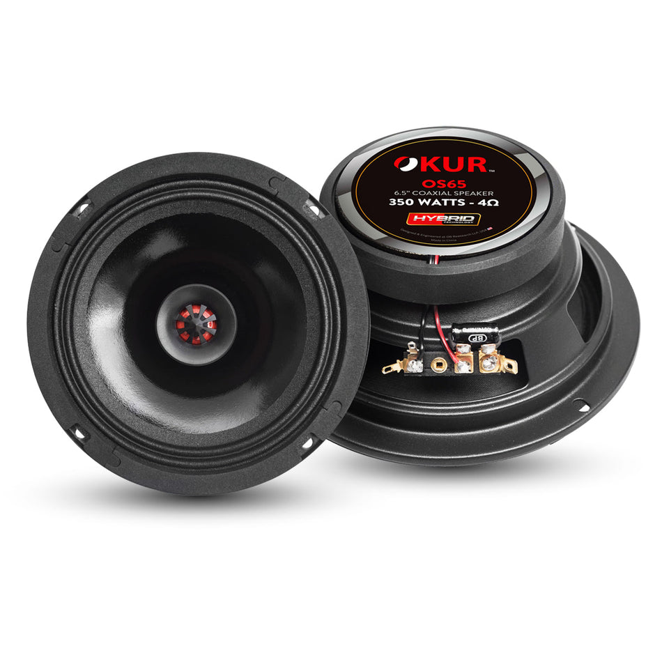 OS65 : Bocinas coaxiales de 6.5" (1 par)