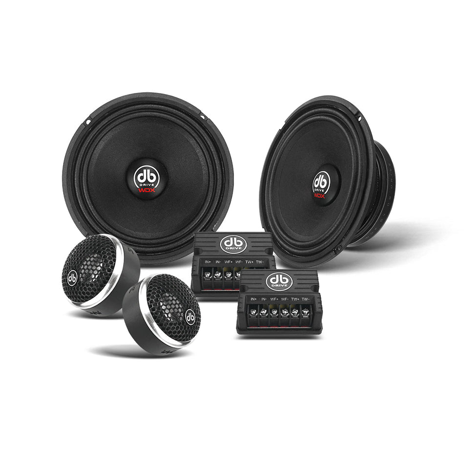 WDX65C: Bocina de componentes de competencia de 6.5 pulgadas