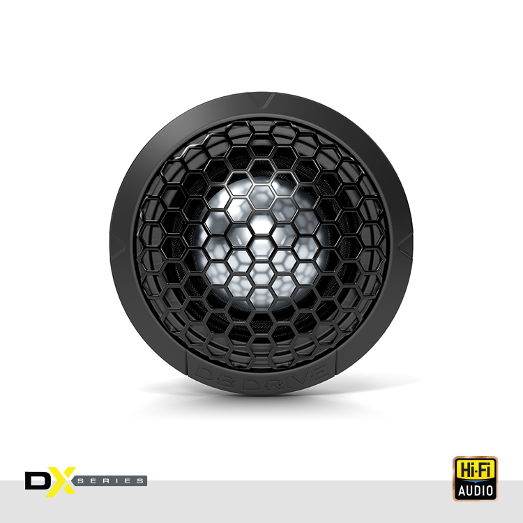 DX-S1TW : Tweeter de domo de aluminio de 1 pulgada, par