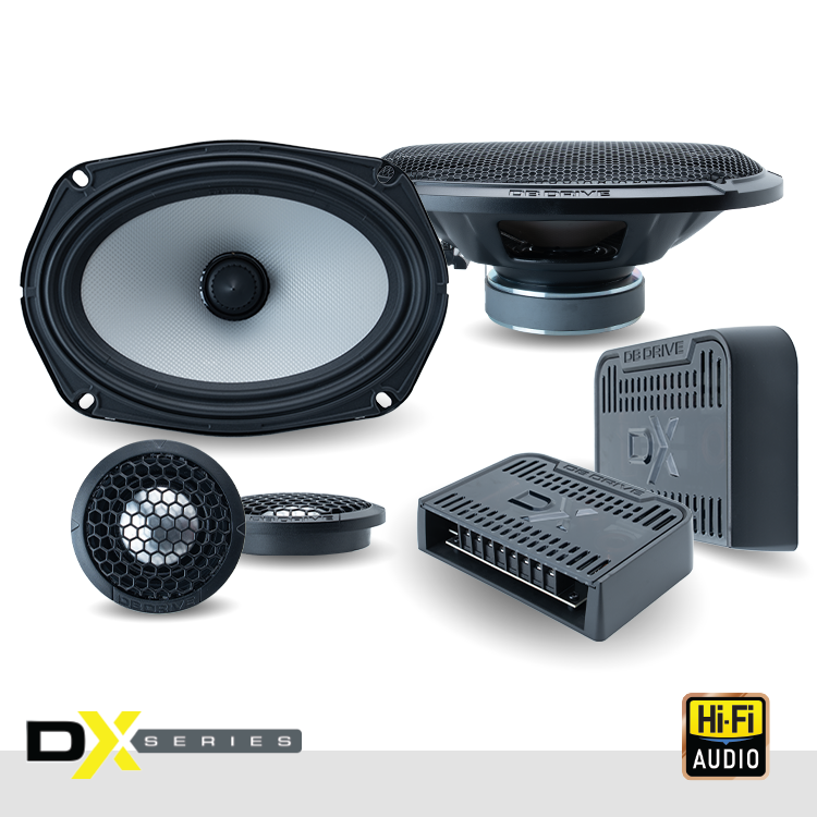 DX-S69C : Altavoz componente de 6 x 9 pulgadas de 2 vías