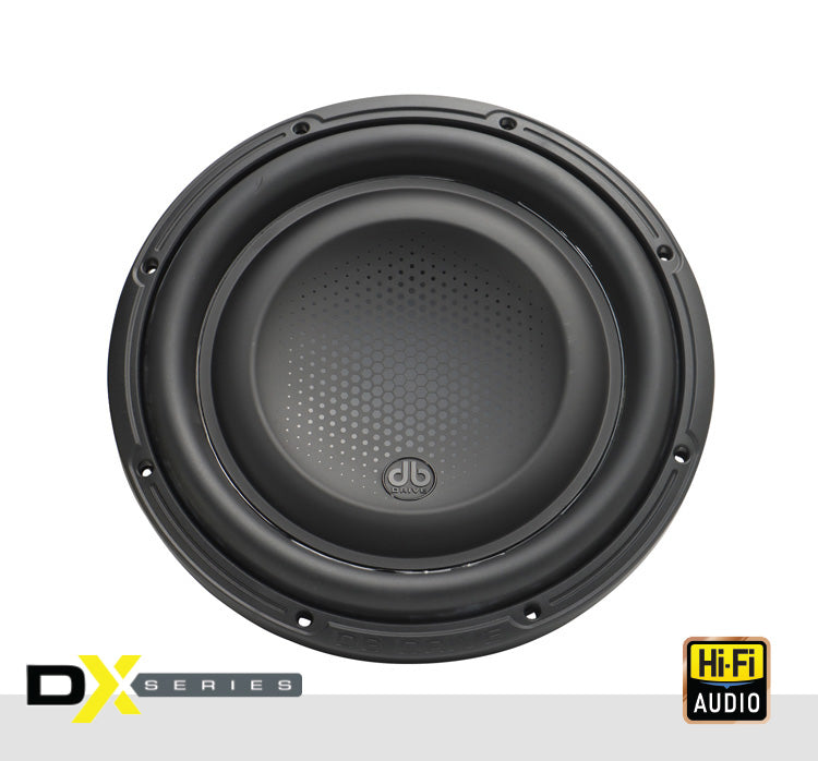 DX-W12D2 : Subwoofer DX de 12 pulgadas con doble bobina de voz de 2 ohmios
