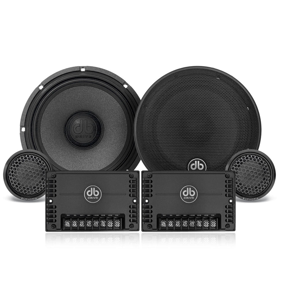 E5 : 6.5" Component System W/Silk Dome Tweeter