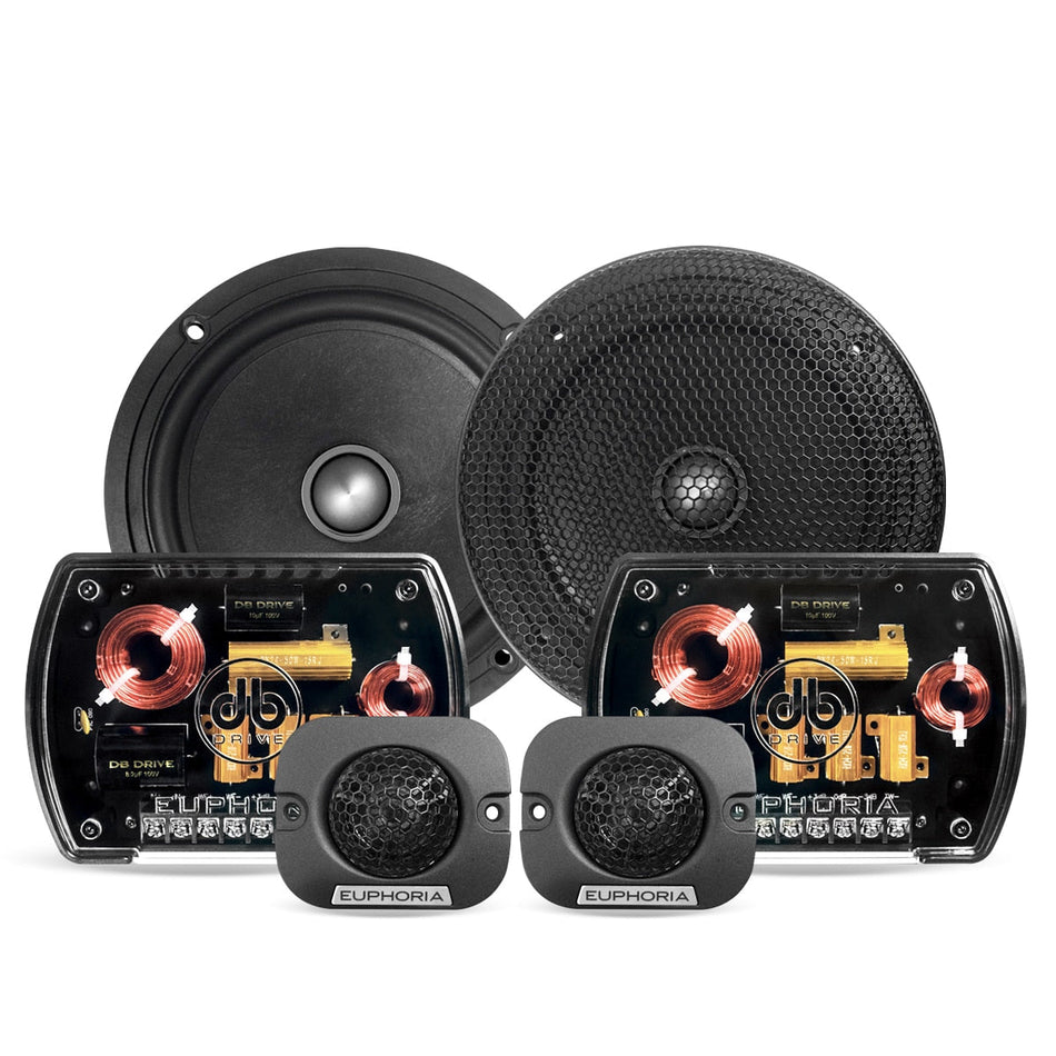 E6: Altavoz componente de 2 vías de 6.5 pulgadas