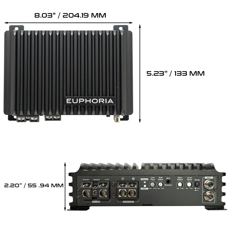 EA1.1200: Amplificador monoblock Clase D
