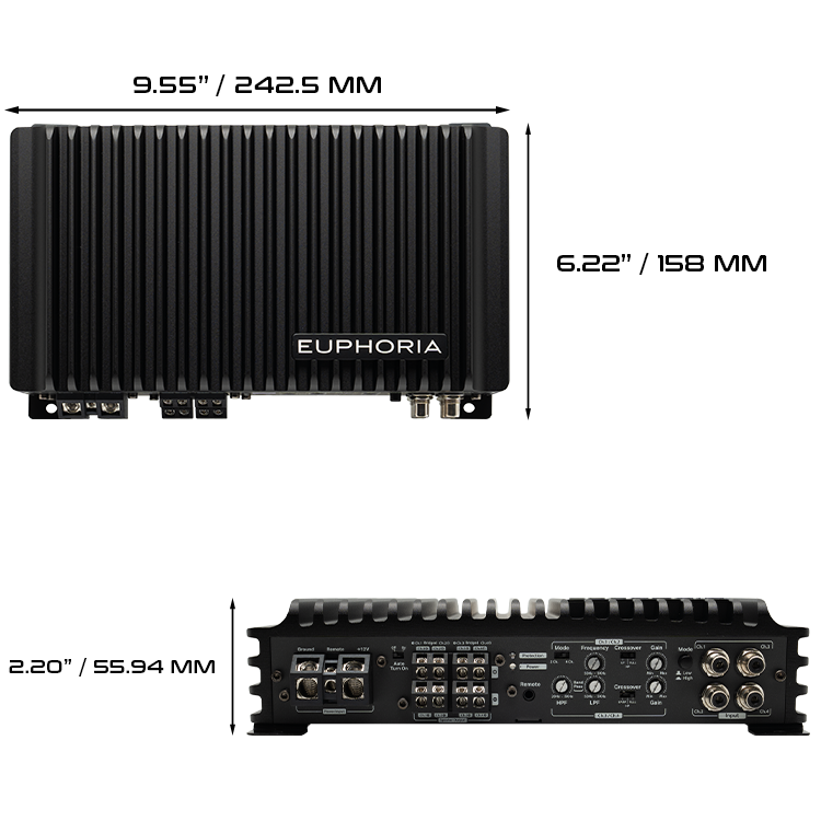 EA4.600: Amplificador Clase D de 4 canales
