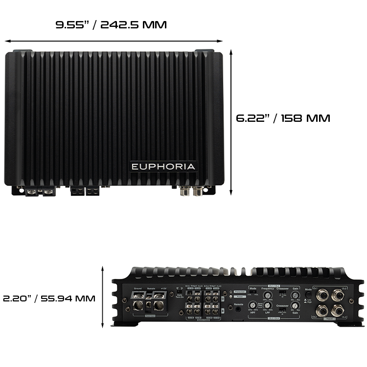 EA4.900: Amplificador Clase D de 4 canales