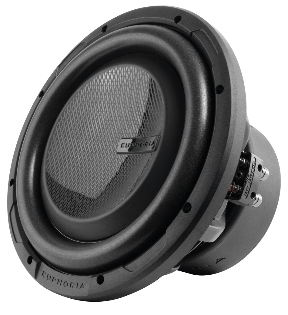 ERW10D4 : Subwoofer de 10" con canasta de aluminio fundido y doble bobina de voz de 4 Ω
