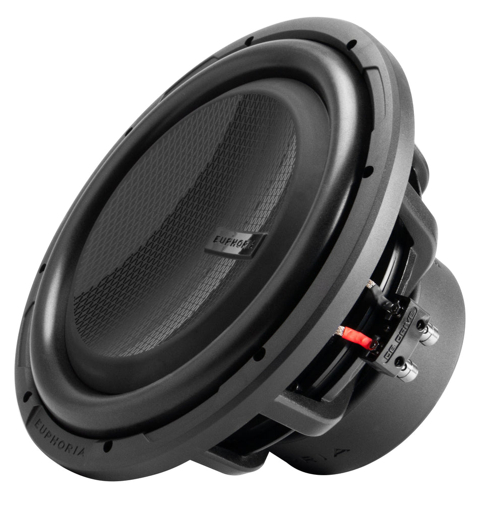 ERW12D4 : Subwoofer de 12" con canasta de aluminio fundido y doble bobina de voz de 4 Ω