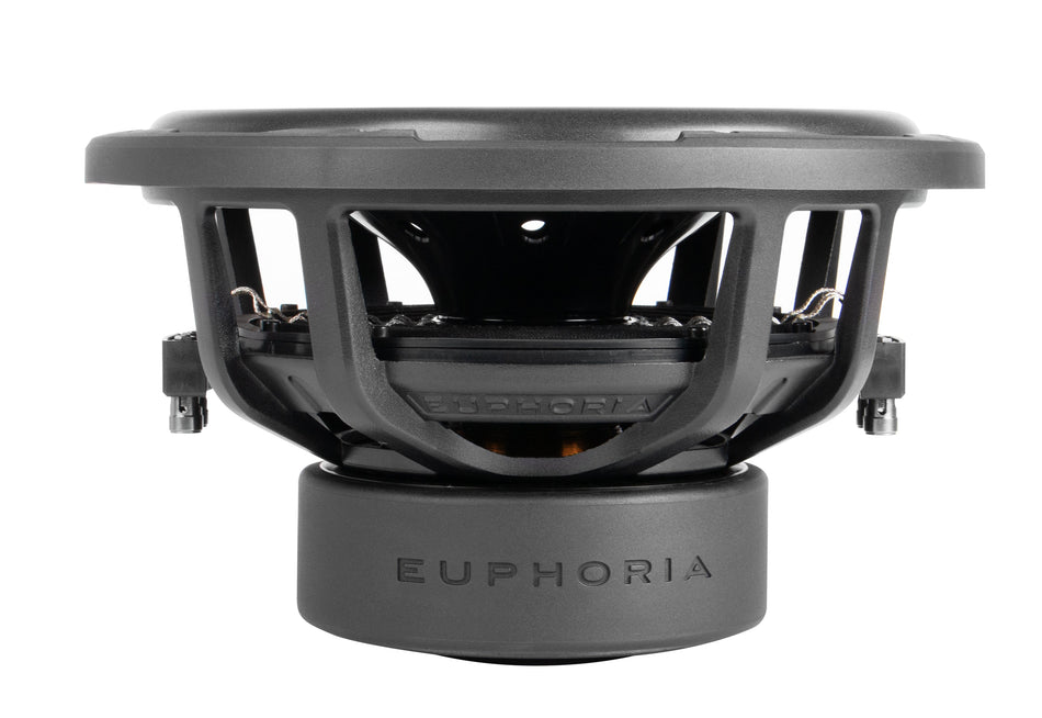 ERW12D4 : Subwoofer de 12" con canasta de aluminio fundido y doble bobina de voz de 4 Ω