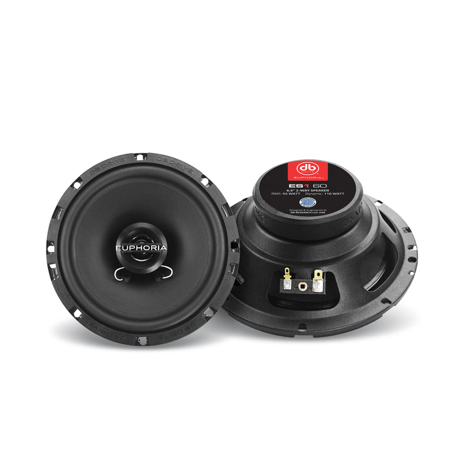 ES1 60: Altavoz coaxial de 2 vías de 6.5 pulgadas (1 par)