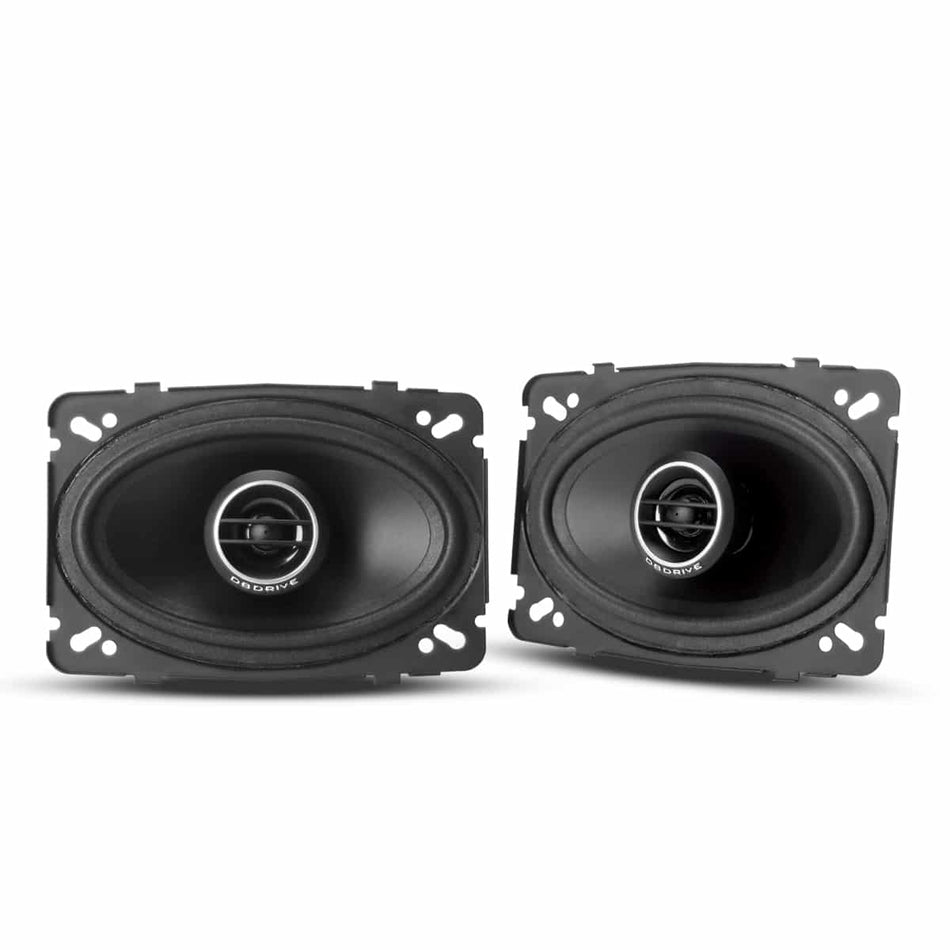 ES3 46: Altavoz coaxial de 2 vías de 4" × 6" (1 par)
