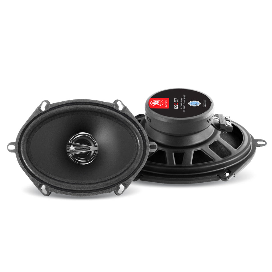 ES5 57: Altavoz coaxial de 2 vías de 5" × 7" (1 par)