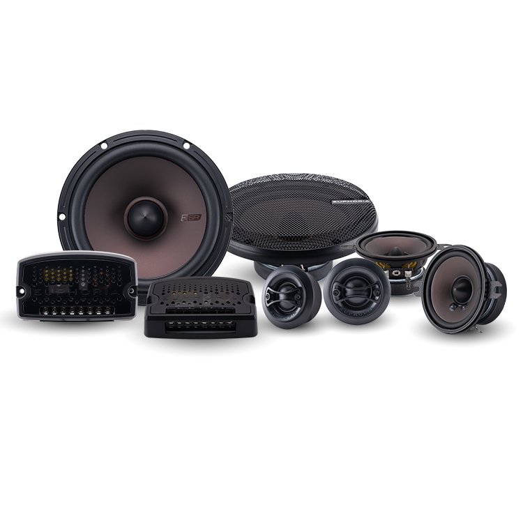 ESR653C : Sistema de bocinas Reference de 6.5" de 3 vías por componentes