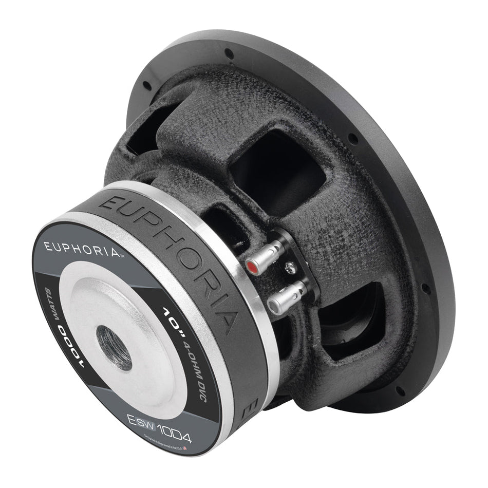 ESW12D4 : Subwoofer de 12" con doble bobina de voz de 4 Ω