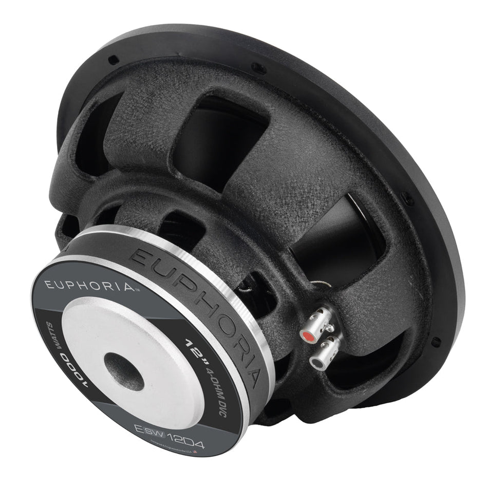 ESW10D4 : Subwoofer de 10" con doble bobina de voz de 4 Ω