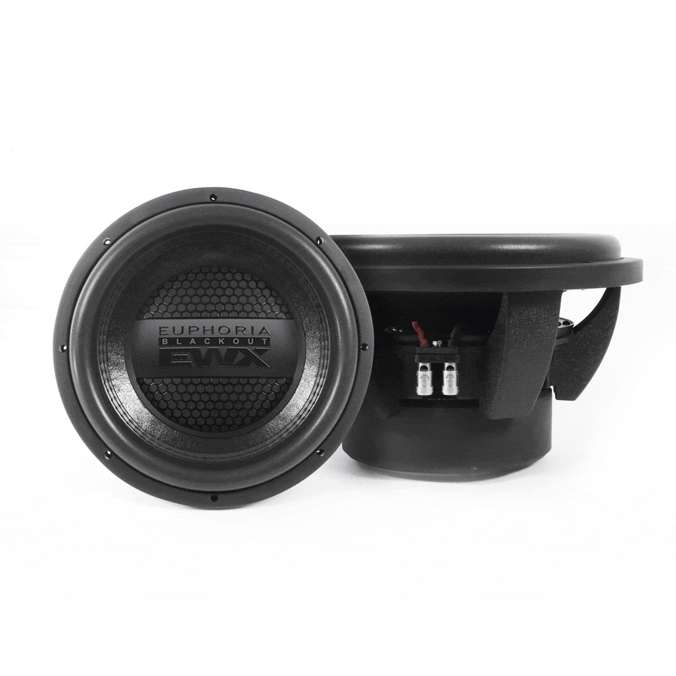 EWXB12D4: Subwoofer de 12" con doble bobina de 4 ohmios, edición Black Out.