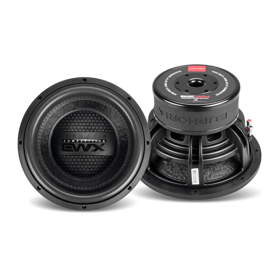 EWXC12D4: Subwoofer de competencia de 12" con doble bobina de 4 ohmios