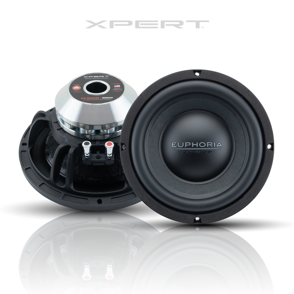 EX10NMB: Midbass NEO de 10" con canasta de aluminio fundido