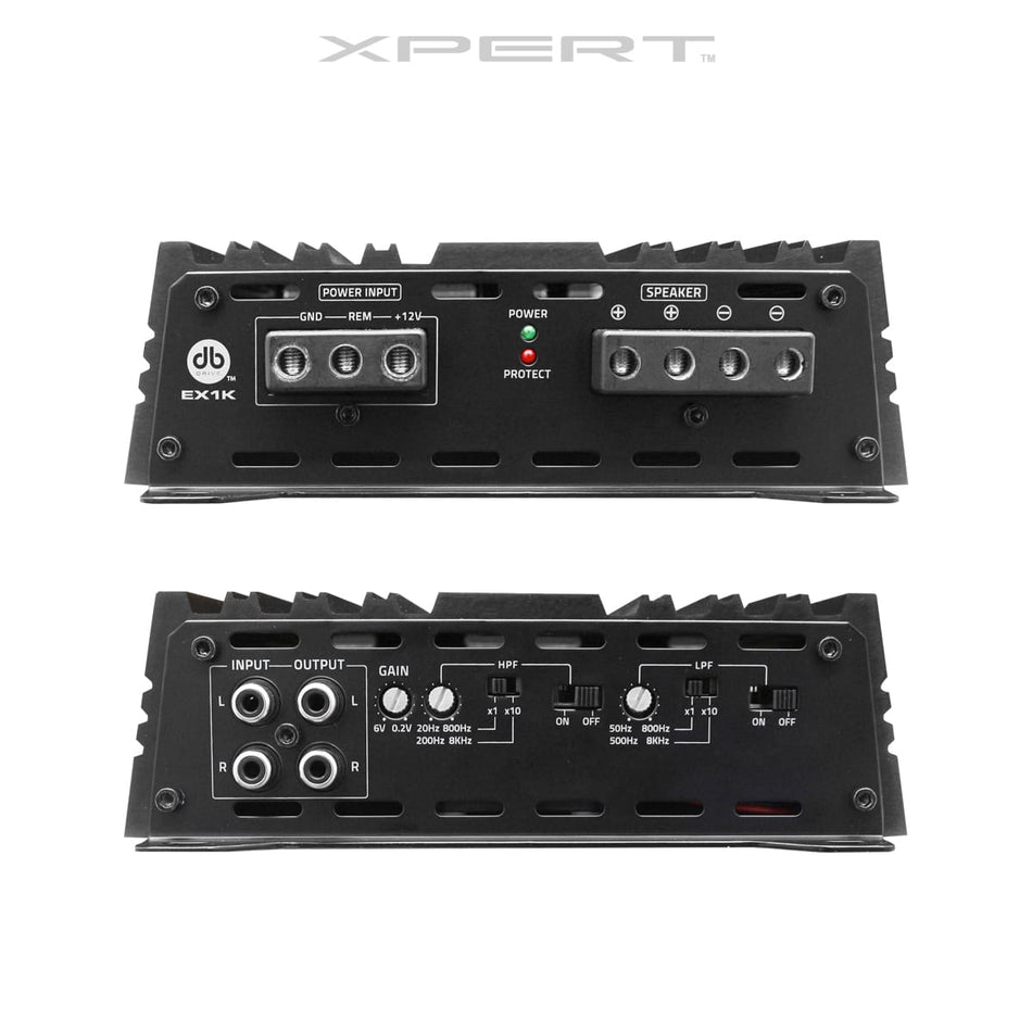 EX1K: Amplificador powersports mono Clase D de rango completo