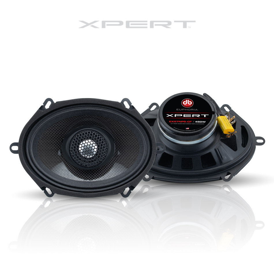 EX57NPS-CF: Altavoz point source NEO de fibra de carbono de 5"×7".
