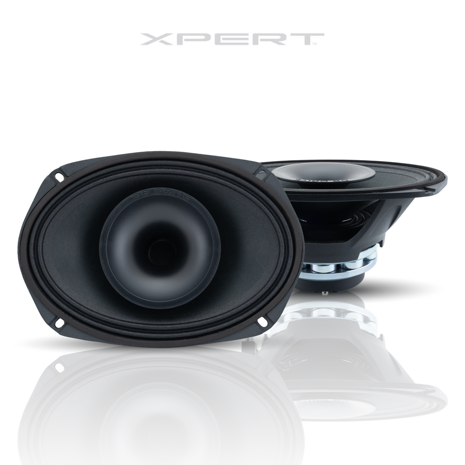 EX69NCD: Par de altavoces NEO de 6"×9" de 2 vías con driver de compresión trasero.
