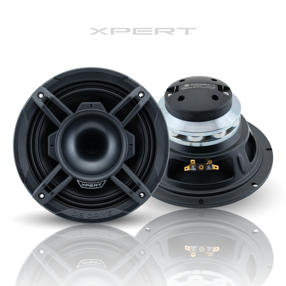 EX8SNCD-CF: Par de altavoces NEO de fibra de carbono de 8" y 2 vías