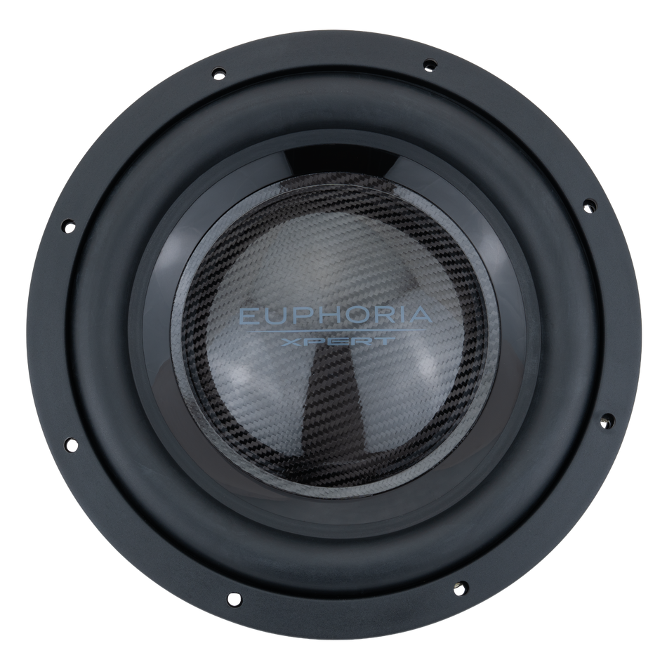 EXFW12NCF: Woofer NEO de fibra de carbono de 12" de montaje poco profundo.
