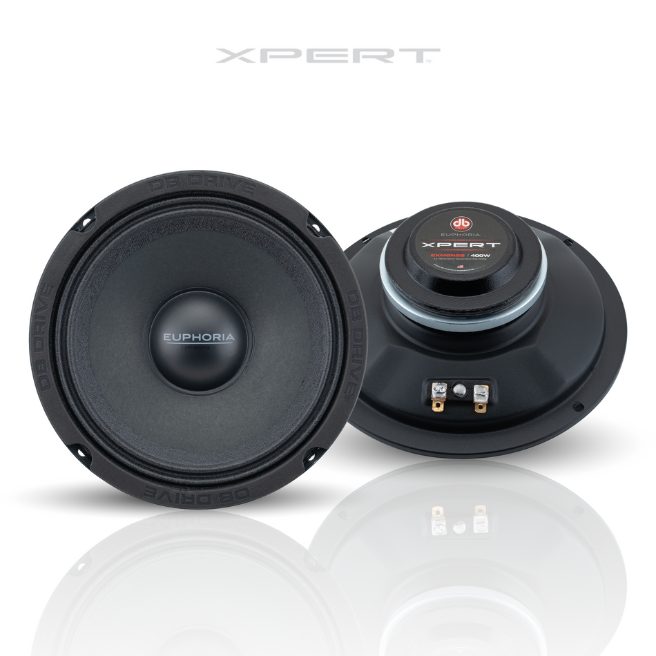 EXM6NSB: Midrange NEO de 6.5" con parte trasera sellada.