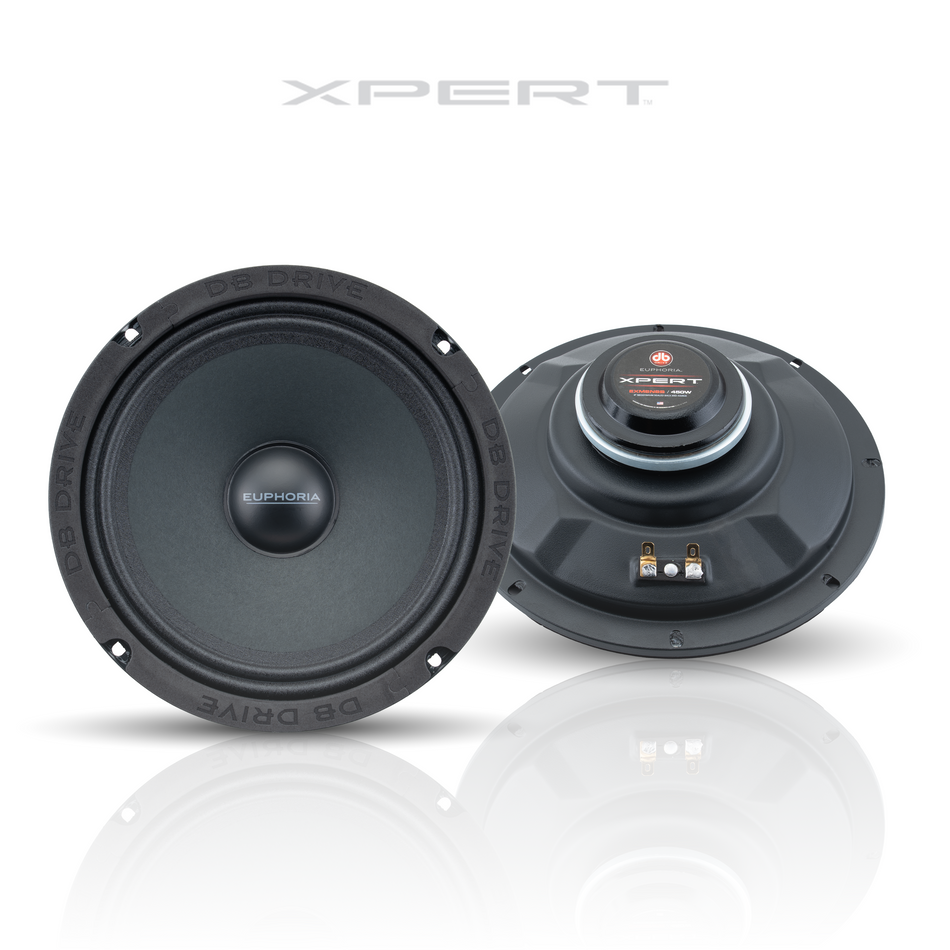 EXM8NSB: Midrange NEO de 8" con parte trasera sellada.