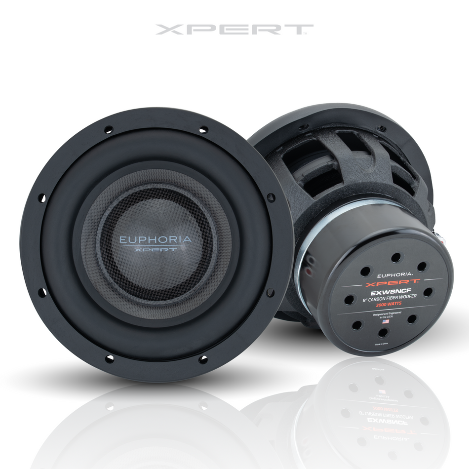 EXW8NCF: Subwoofer NEO de fibra de carbono de 8".