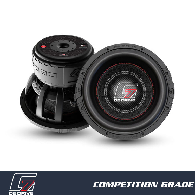 G7 12.2: Subwoofer de 12" con bobina doble de 2 ohmios