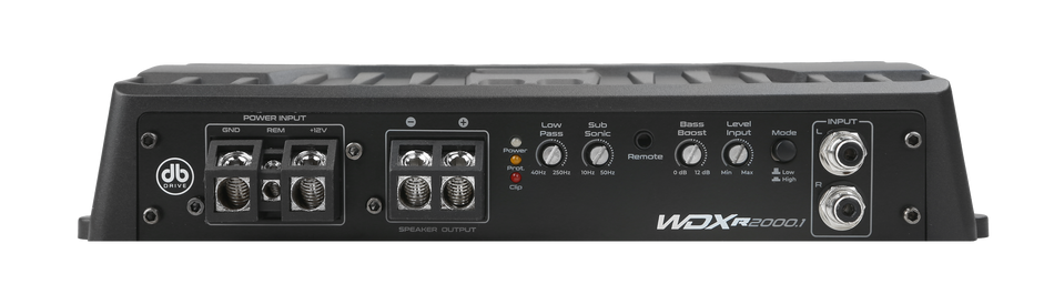 WDX-R2000.1 : Amplificador monoblock WDX Reference Clase D