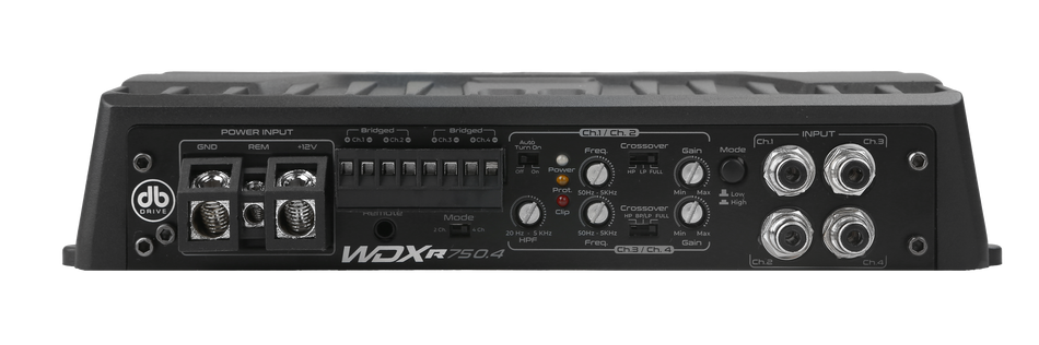 WDX-R750.4 : Amplificador WDX Reference Clase D de 4 canales