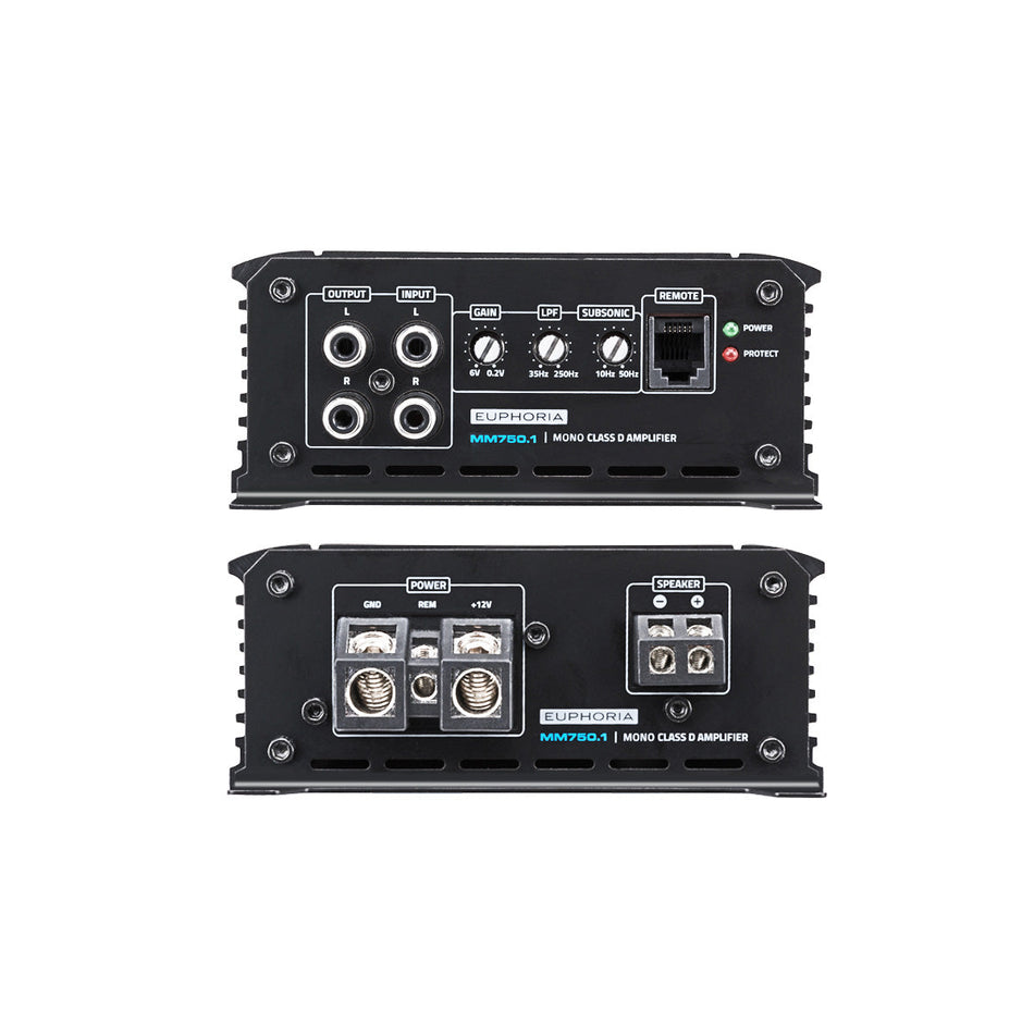 MM750.1: Mini amplificador monoblock Clase D.