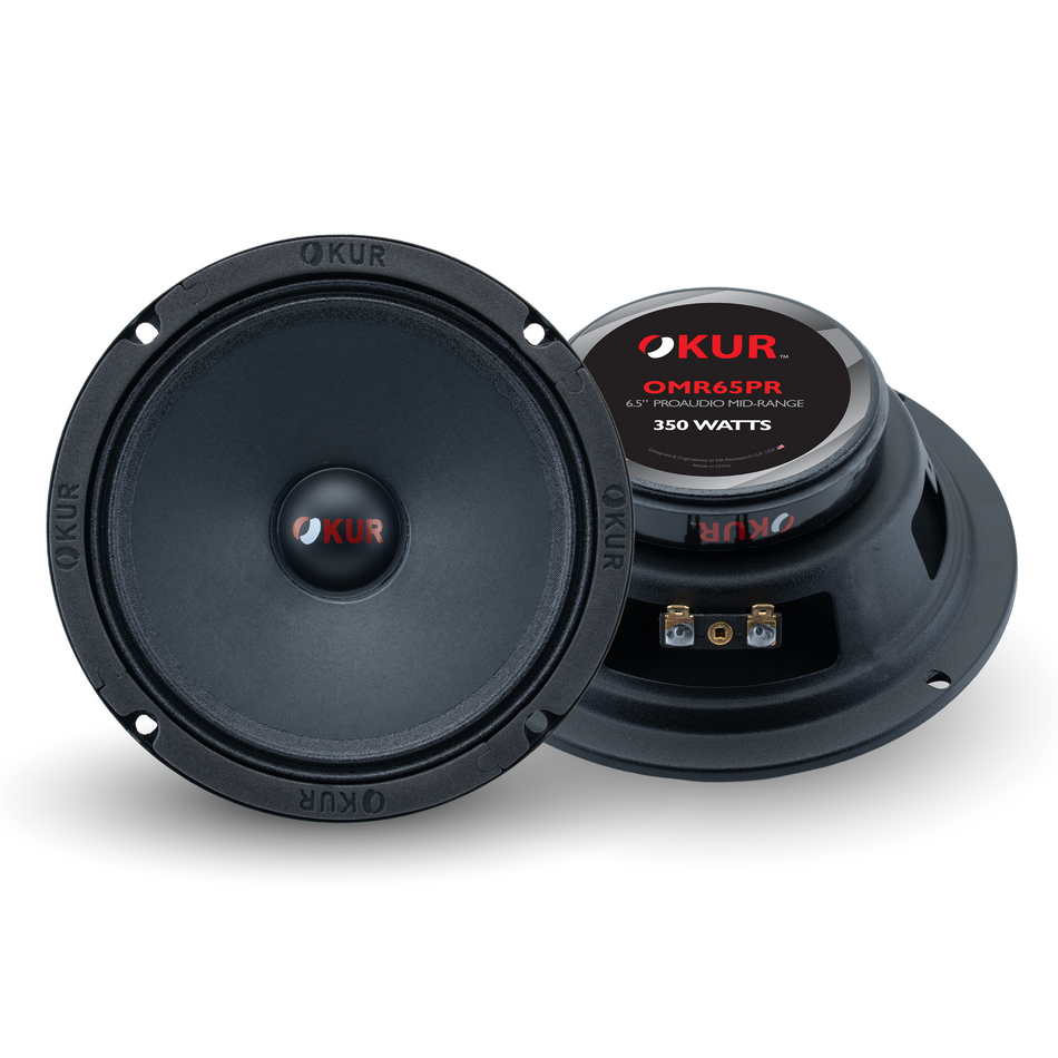 OMR65PR : Bocina de rango medio P2M de 6.5", 4 ohms (1 par)