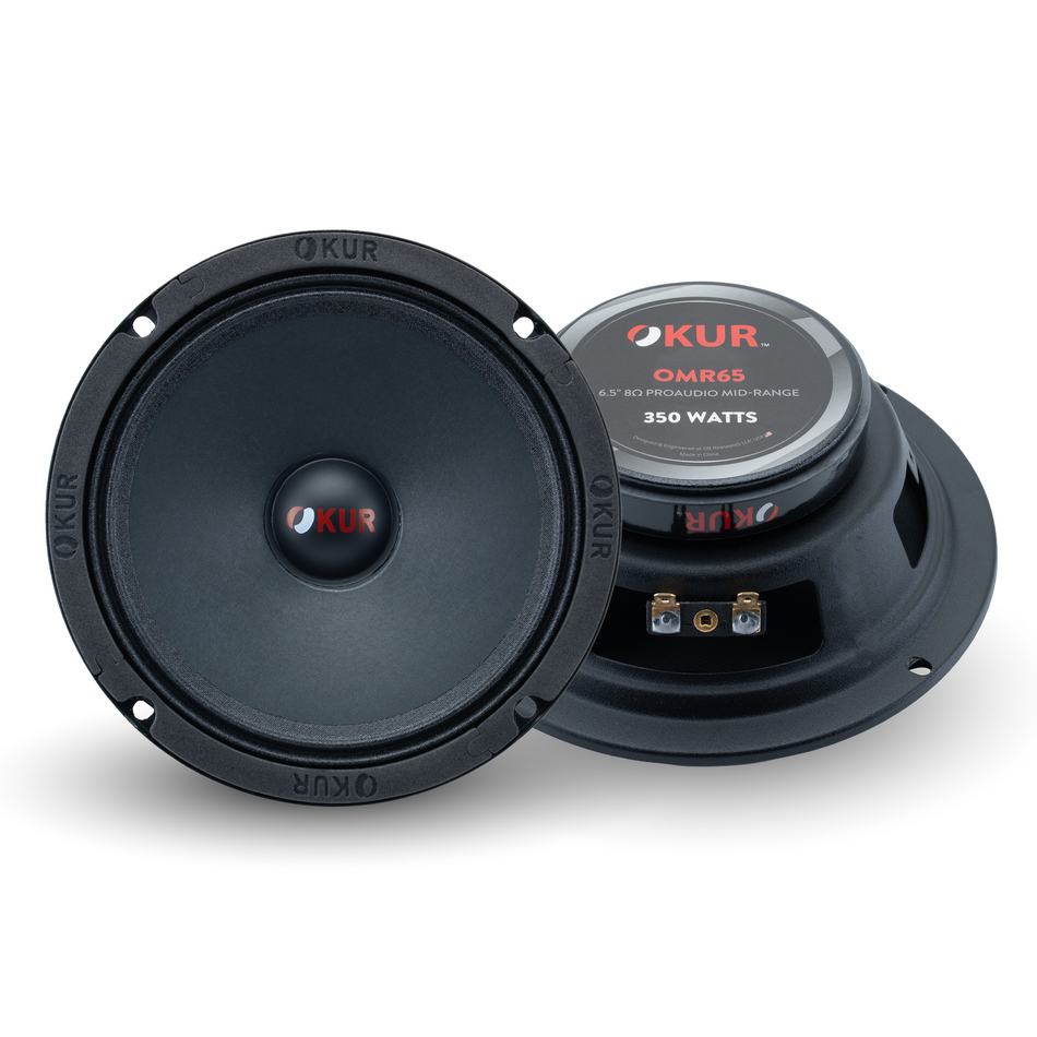 OMR65 : 350W 6.5in PRO Audio Mid-Range Speaker