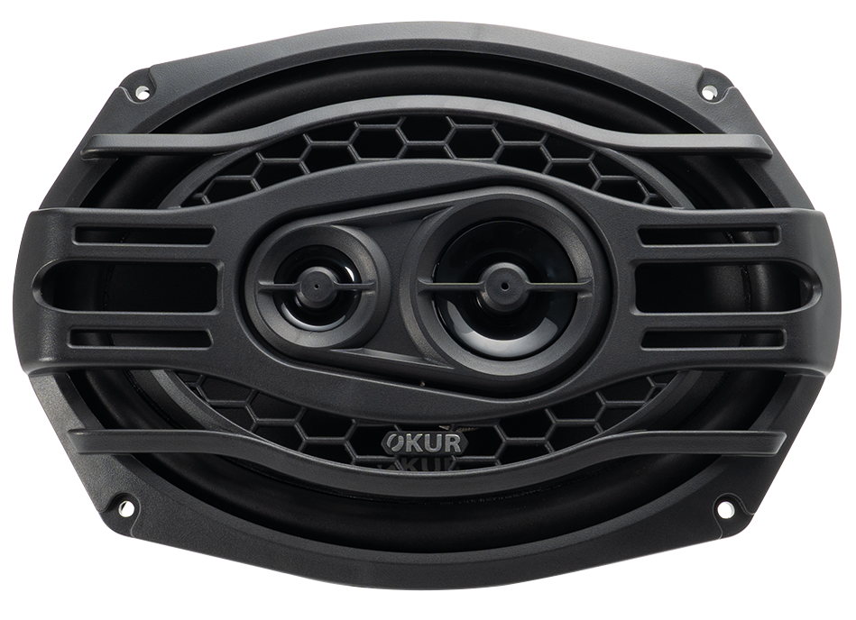 ORS69 : Bocina coaxial de 6" × 9" de 3 vías (1 par)