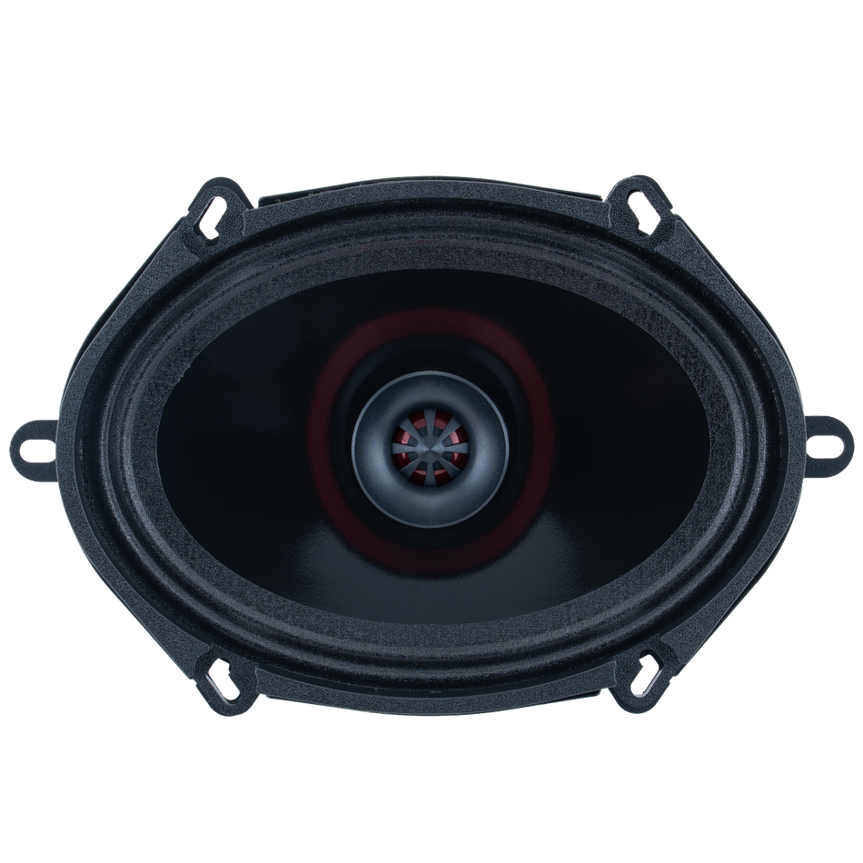 OS57 : Bocinas coaxiales de 5" × 7" (1 par)