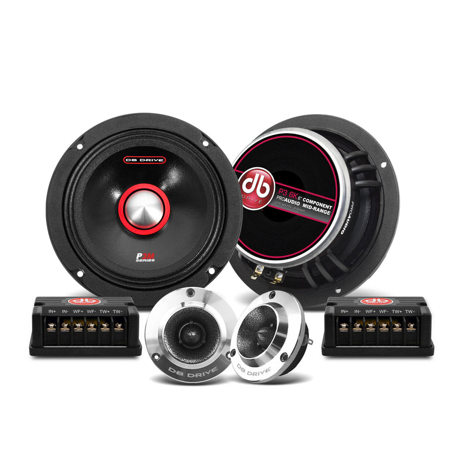 P3 6K: Kit de componentes PRO Audio de 6.5"