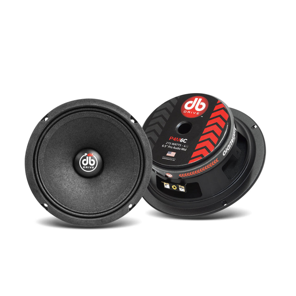 P4M 6C: Medio rango PRO Audio de 6.5"
