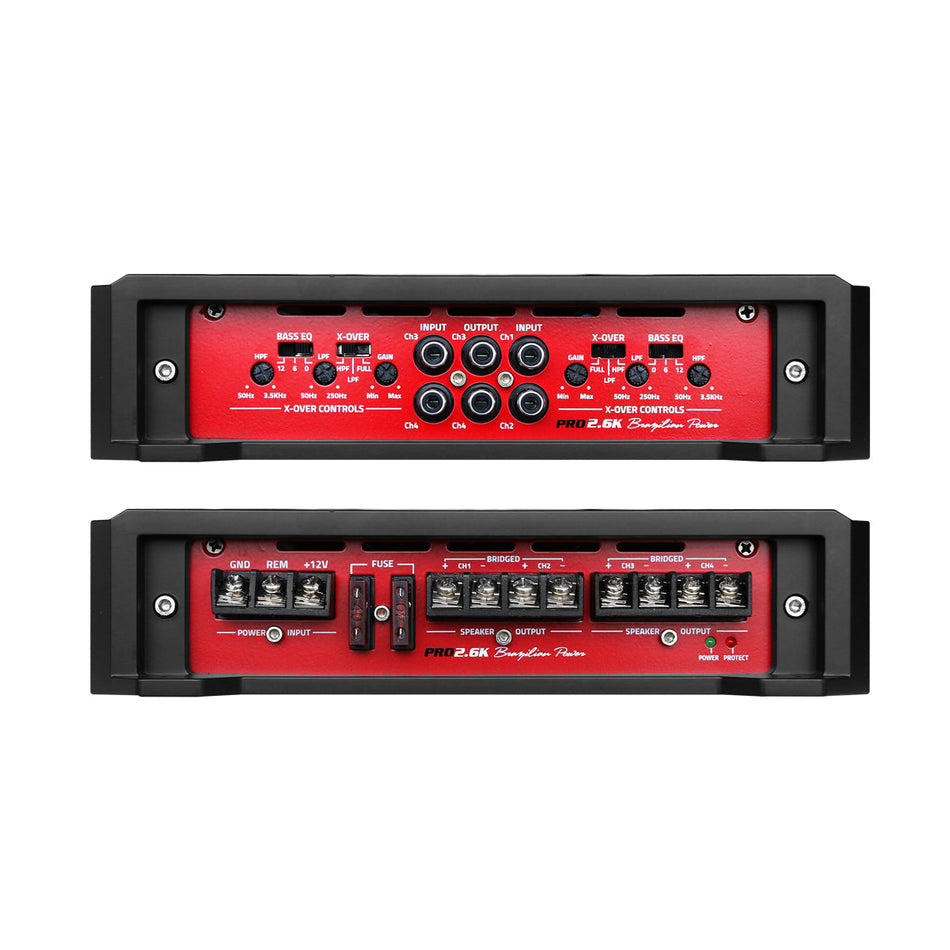 PRO2.6K: Amplificador PRO Audio de 4 Canales