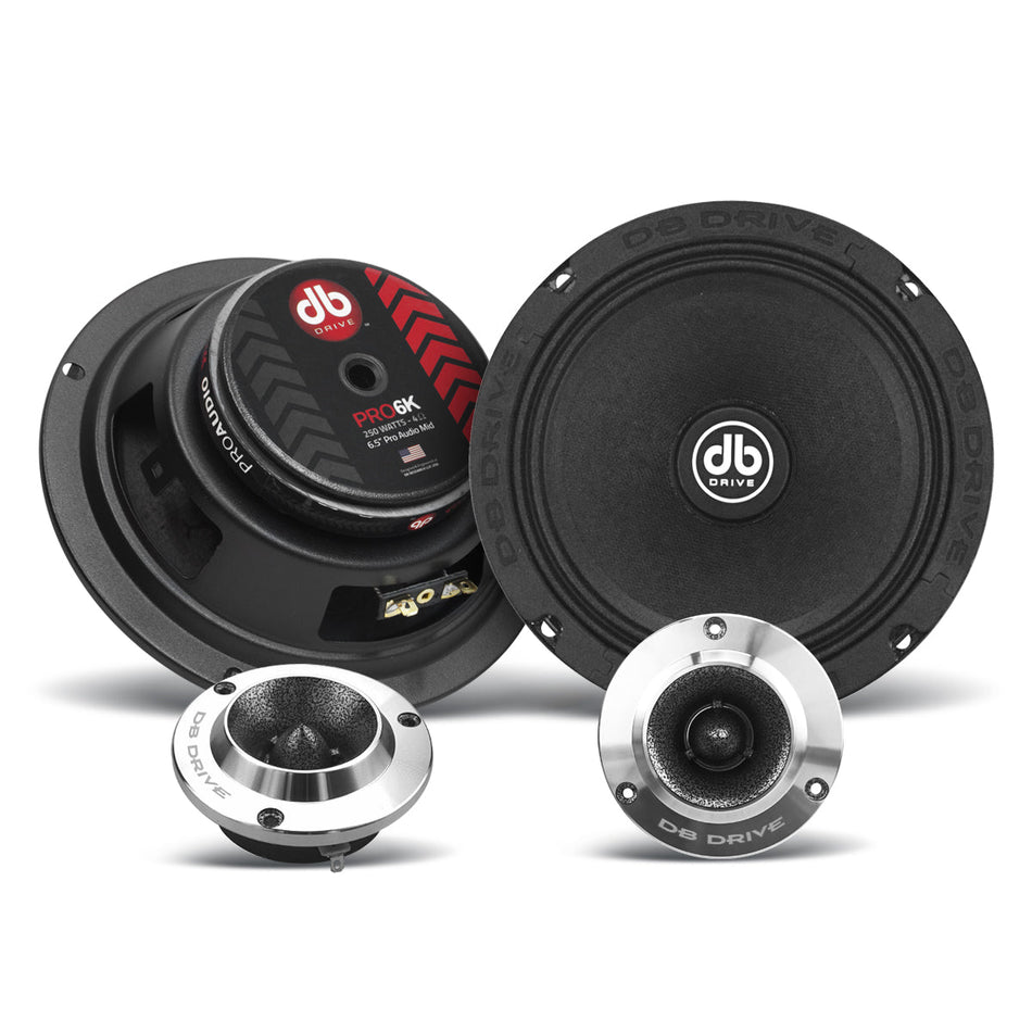 PRO6K: Bocina Componente PRO Audio de 6.5"