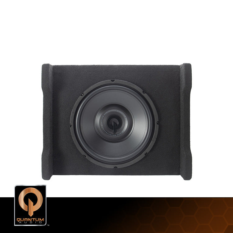 QBC1-10: Gabinete con subwoofer de 10 pulgadas y amplificador integrado