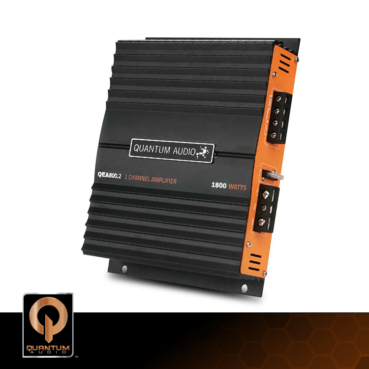 QEA800.2: Amplificador Clase A/B de 2 canales