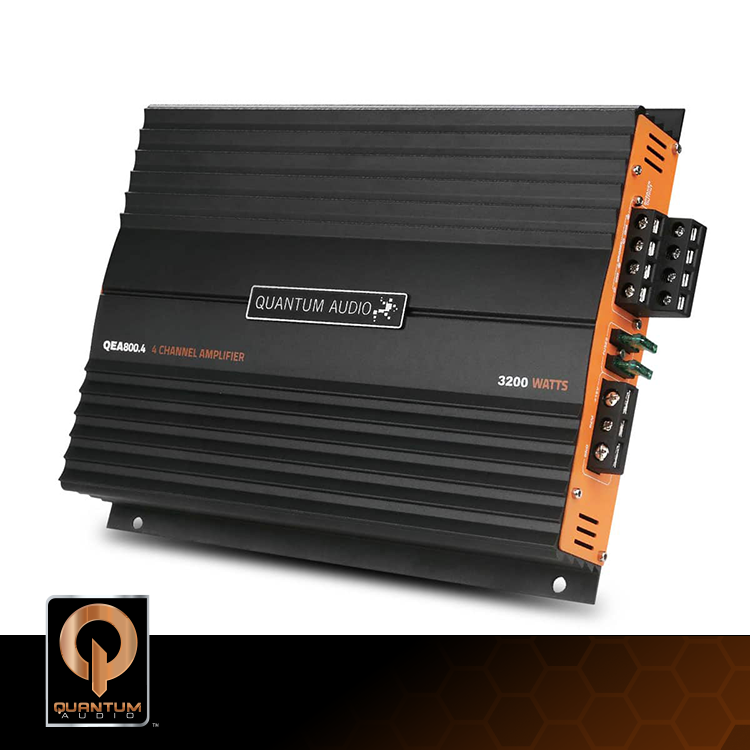 QEA800.4: Amplificador Clase A/B de 4 canales