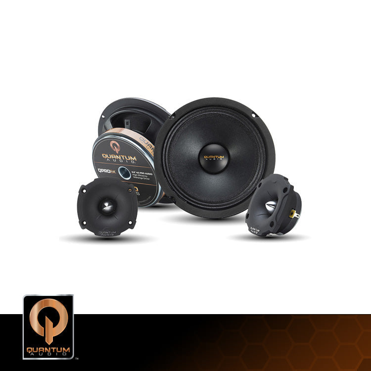 QPRO6K: Kit de componentes de audio profesional de 6.5 pulgadas